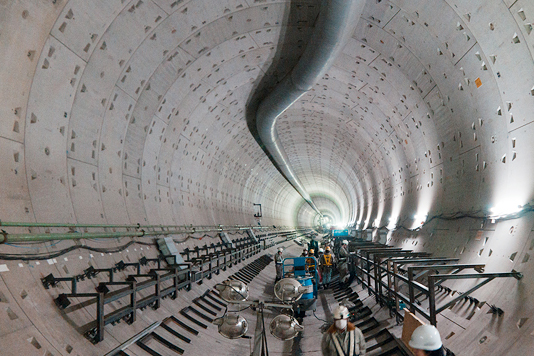 首都高速 中央環状品川線シールドトンネル工事